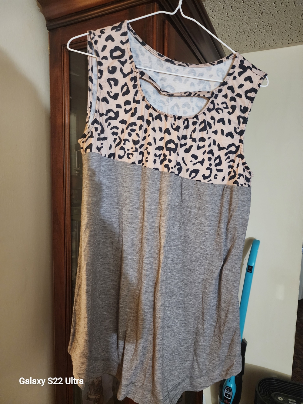 Cheetah Print Tank Top